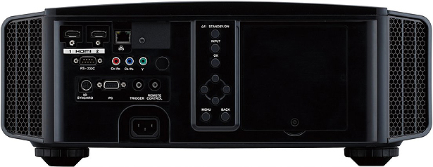 Rear of JVC DLA-DX7 3D Projector Rear of JVC DLA-DX7 3D Projector