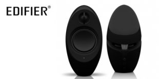 Edifier Luna Eclipse speakers - front and back view